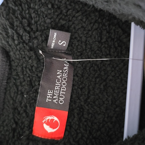 THE AMERICAN OUTDOORSMAN BRAND MENS BIG & TALL BLACK SNAP FRONT JACKET SIZE SMAL - Picture 4 of 16